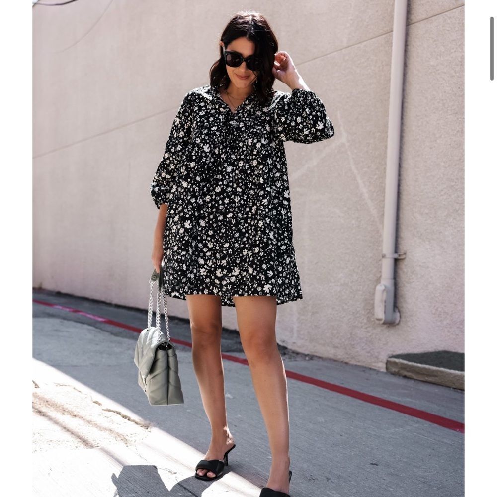 WHO WHAT WEAR FLORAL BABY DOLL DRESS✨ - Picture 7 of 13